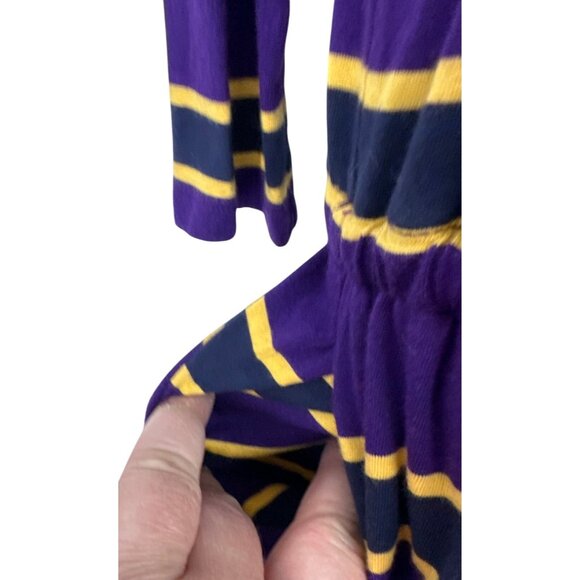 Ralph Lauren Striped Long-Sleeve Tunic Dress With Adjustable Waist Tie Size XL - Picture 6 of 12